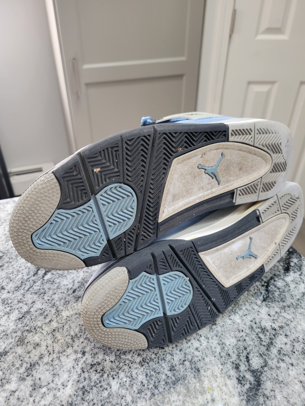 Nike Air Jordan 4 Retro sneakers University Blue sz 11 - Picture 6 of 6